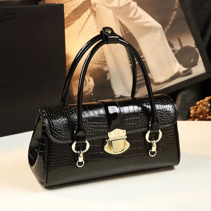 Genuine Leather Cowhide Handbag