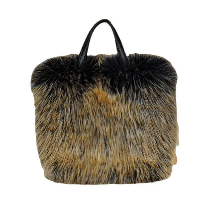 New Trend Faux Fur Tote Bag