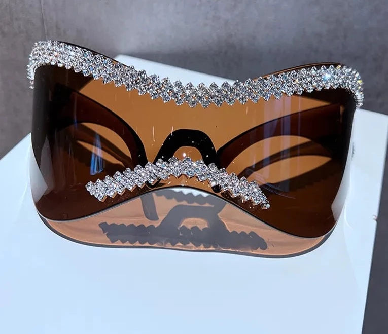 Punk Bling Diamond Sunglasses