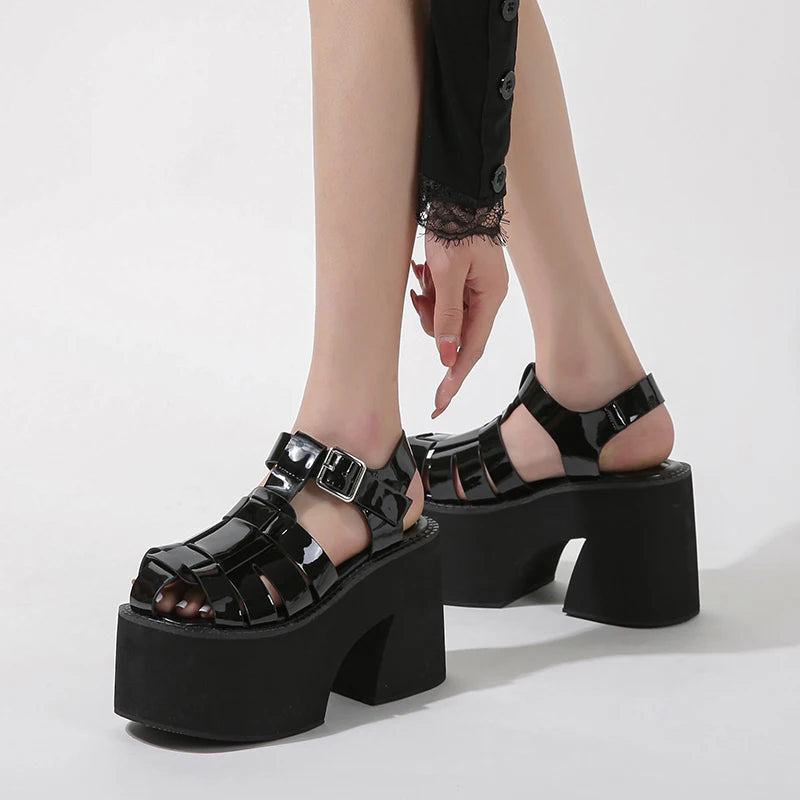 Upgrade Your Style with Comfortable Women's Gladiator Platform Sandals