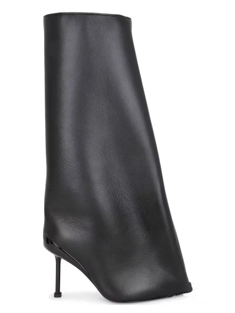 Knee Length Boots  Genuine Leather